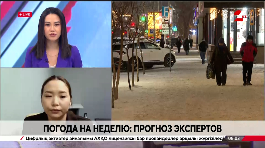 Погода на неделю: прогноз экспертов. Аружан Муратова