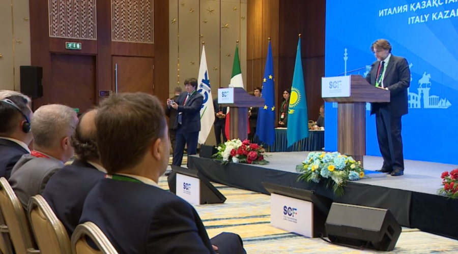 Меморандумы на €180 млн подписали на форуме Казахстан и Италия