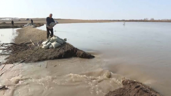 Реки Жабай, Нура, Есиль и Колутон могут выйти из берегов в Акмолинской области