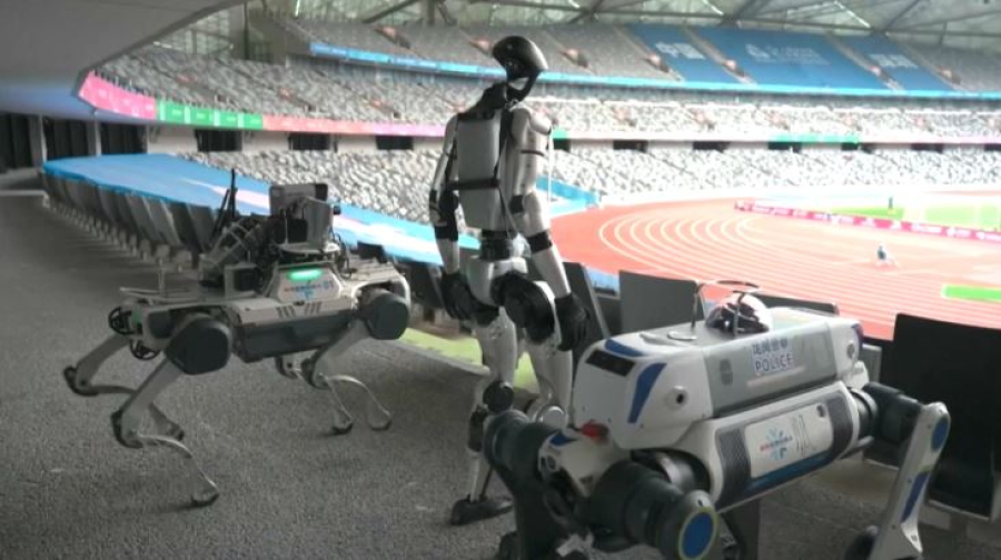 Қытайда қоғамдық тәртіпті роботтар бақылайды