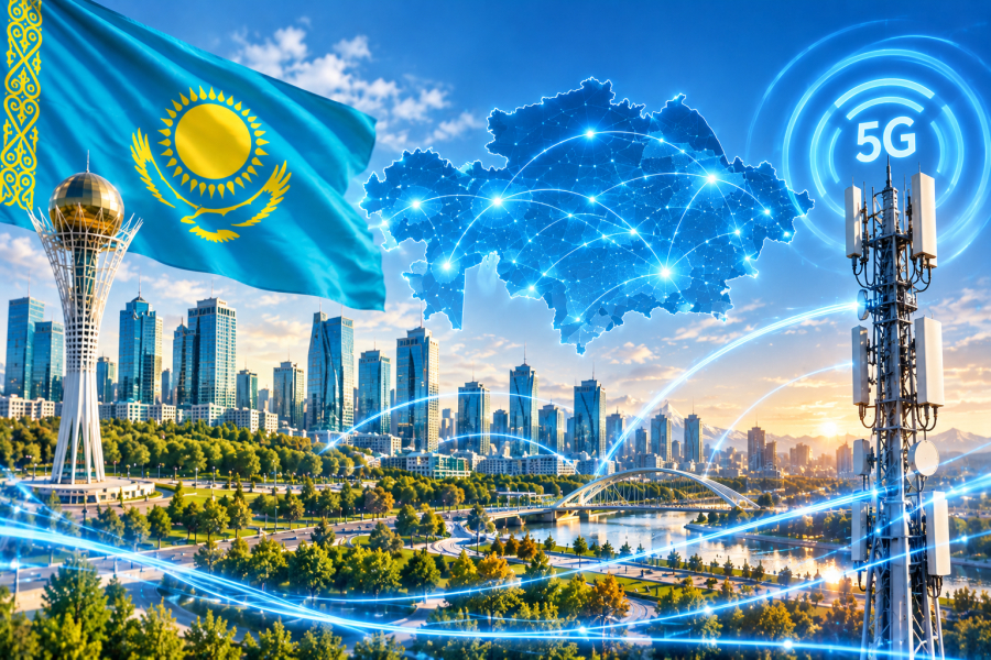 Почти весь Казахстан охвачен интернетом: что изменилось за семь лет
