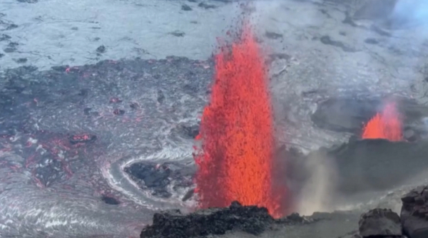 Гавай аралдарында тағы жанартау атқылады