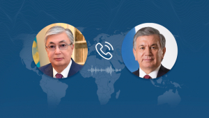 Мемлекет басшысы Өзбекстан Президентімен телефон арқылы сөйлесті