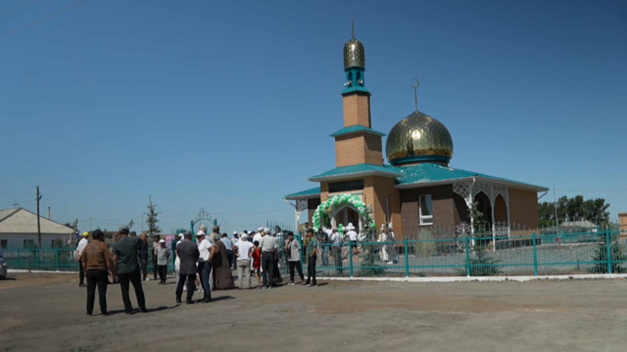 Қаныш Сәтбаевтың туған ауылында мешіт ашылды