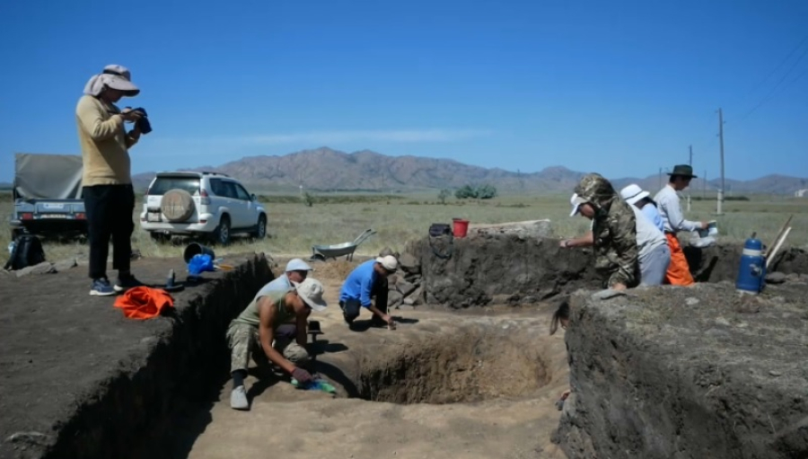 Археологи обнаружили останки сакского воина в Улытау