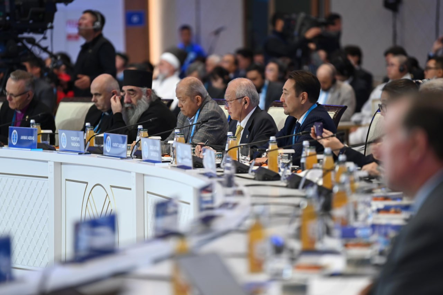 Әлемдік және дәстүрлі діндер көшбасшылары съезінің хронологиясы