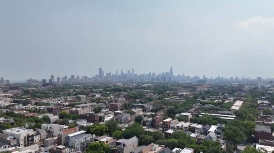 Чикагода ауа сапасы нашарлады