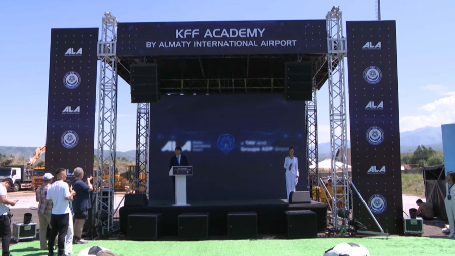 Талғарда заманауи футбол академиясының құрылысы басталды