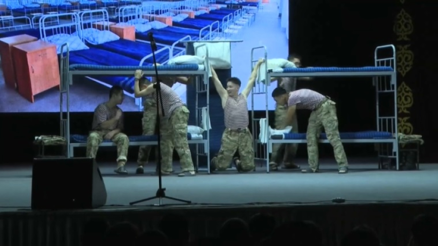 Первый военный театр создали в Казахстане
