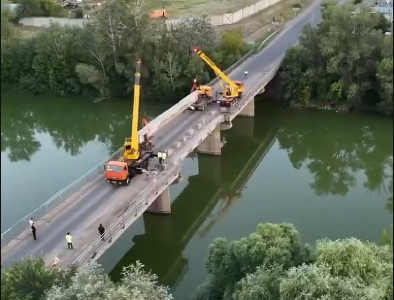 Скрин видео нацкомпании &amp;quot;КазАвтоЖол&amp;quot;