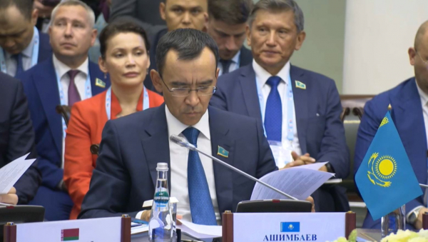 М. Әшімбаев ТМД Парламенттік Ассамблеясы Кеңесінің отырысына қатысты