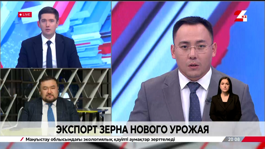 Экспорт зерна нового урожая. Вадим Копылов