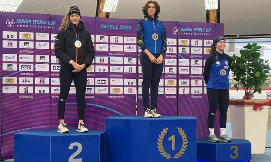 Казахстанская конькобежка завоевала золото Кубка мира
