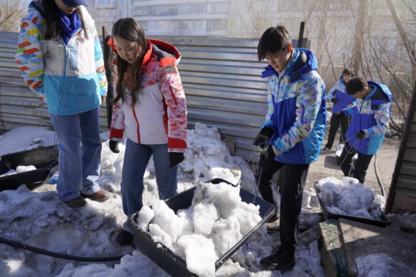 Тазару күні: елордалық еріктілер игі шараға атсалысты