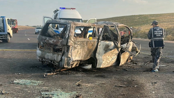 Шесть человек погибли в ДТП в Жамбылской области