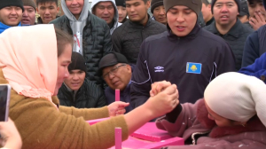 В армрестлинге состязались сельские женщины в Кызылординской области