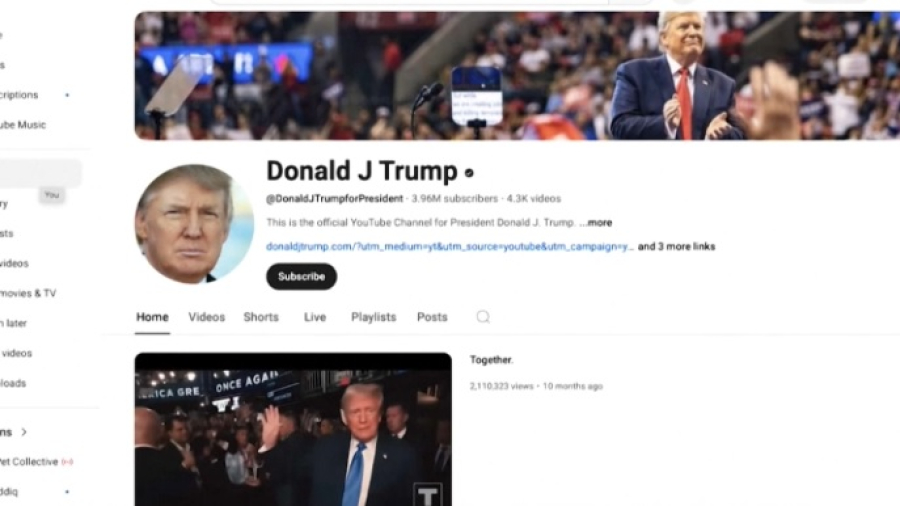 YouTube заплатит Трампу $24,5 млн