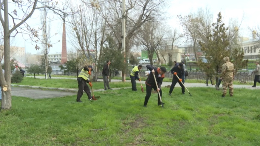 Шымкент принял эстафету в рамках акции «Тазару күні»