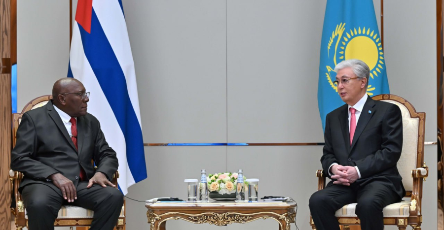 Tokayev and Cuban Vice President discuss trade and Digital Development