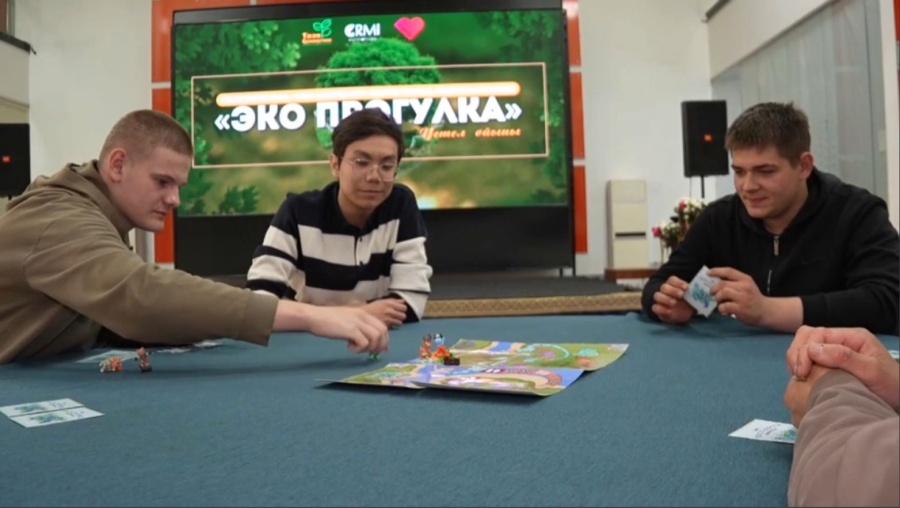 Павлодарлық жастар «Экологиялық серуен» ойынында бас қосты
