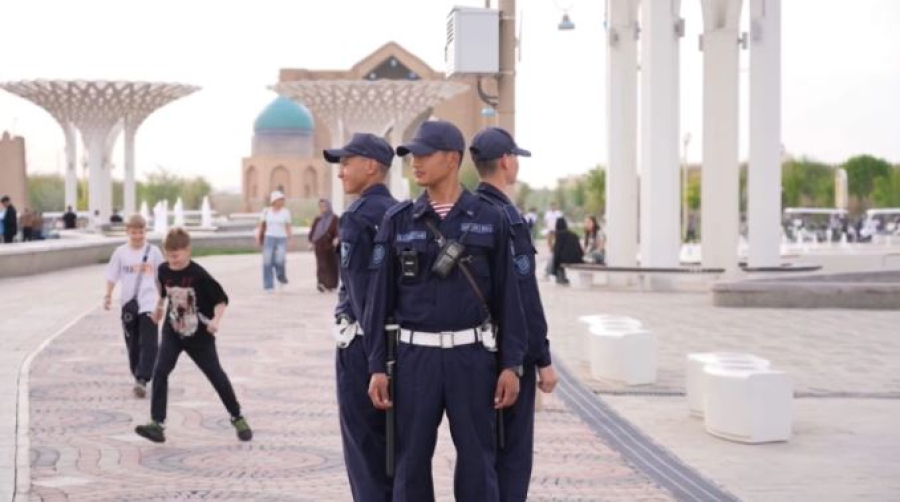 300 нарушений выявили бойцы Нацгвардии в Туркестане