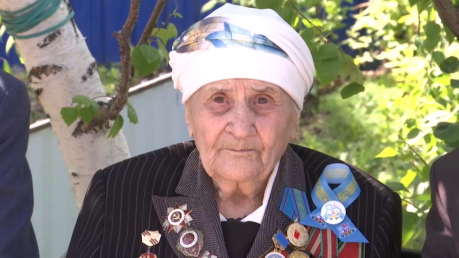 Соғыс ардагеріне Президенттің құттықтау хаты табысталды