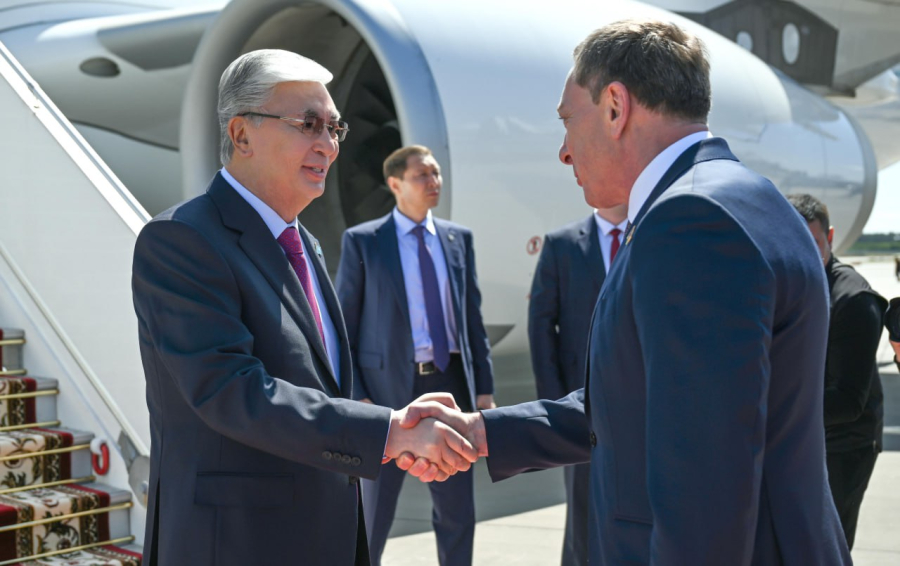 Касым-Жомарт Токаев прибыл в Минск