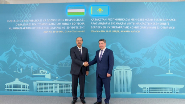 $4,5 млрд составил товарооборот между Казахстаном и Узбекистаном за 2023 год