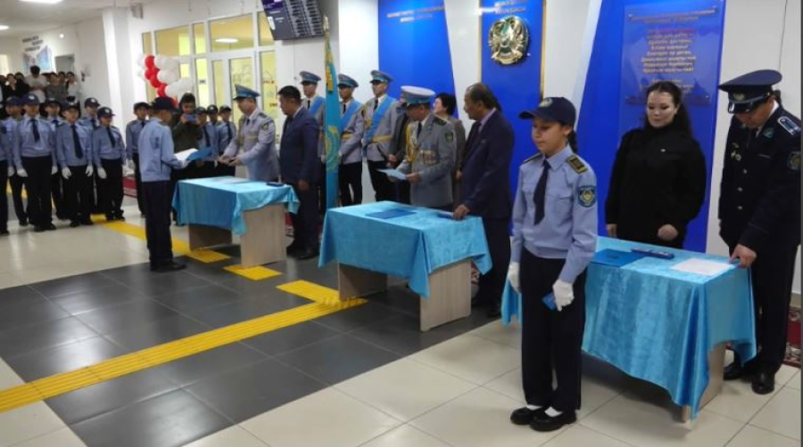 Оралда «Жас сақшы» кадет сыныбы ашылды