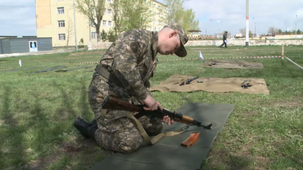 Қарағандыдағы сарбаз Президент алғысына бөленді