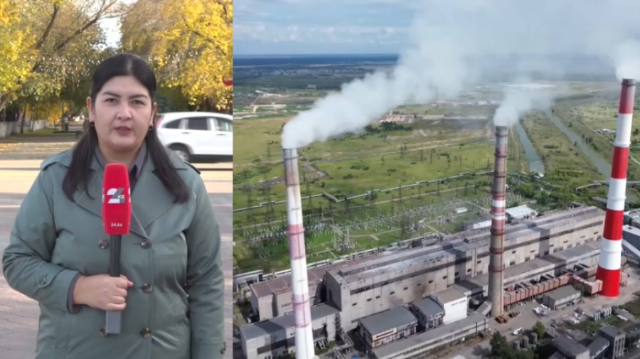 Дымовую трубу на ТЭЦ Петропавловска демонтируют