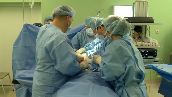 Южнокорейские врачи принимают пациентов в области Жетісу