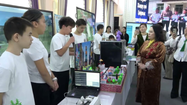 Выставку инновационных проектов провели в Жамбылской области