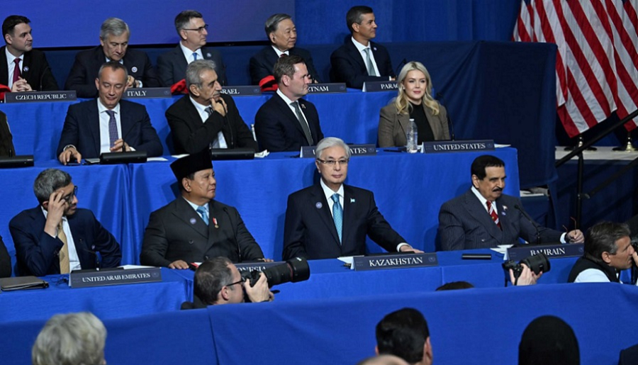 Президент Казахстана участвует в инаугурационном заседании Совета мира