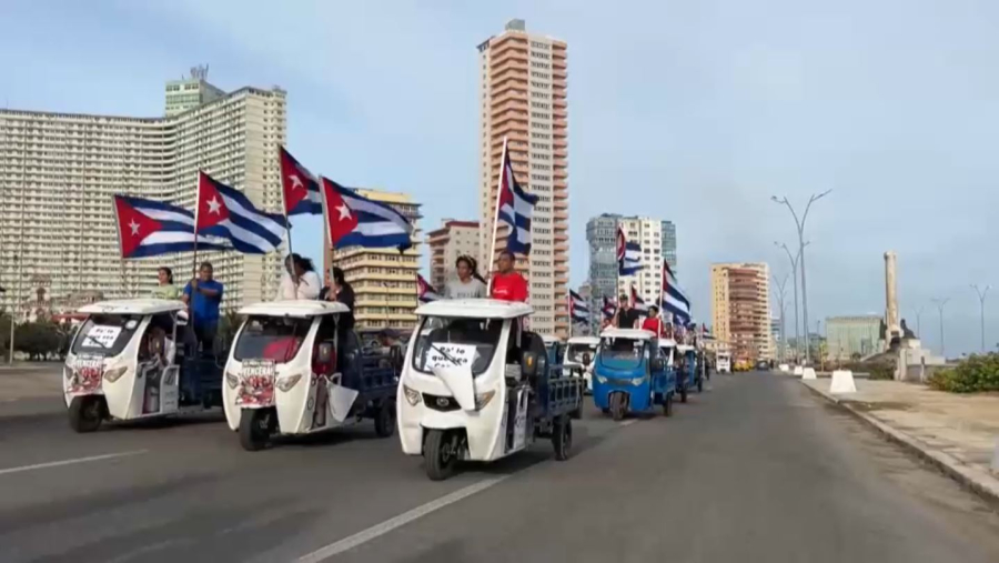 Кубада империализмге қарсы шеру өтті