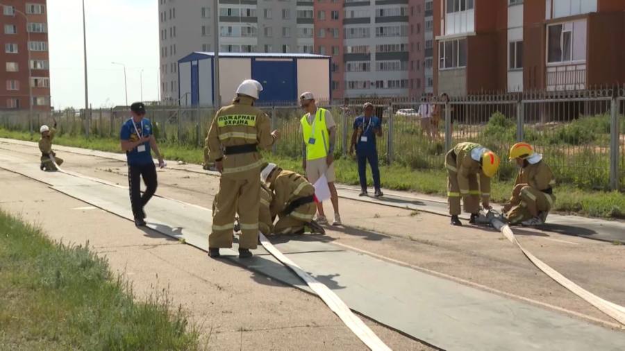 Көкшетауда жас құтқарушылардың республикалық сайысы өтті