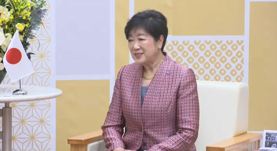 Токио губернаторы Қ. Тоқаевты «Қош келдіңіз!» деп қарсы алды