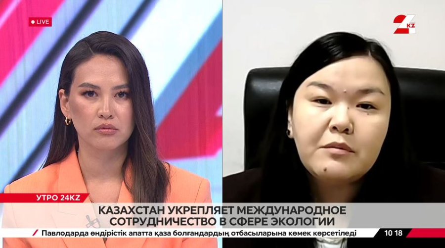 Казахстан укрепляет международное сотрудничество в сфере экологии. Сауле Cабиева