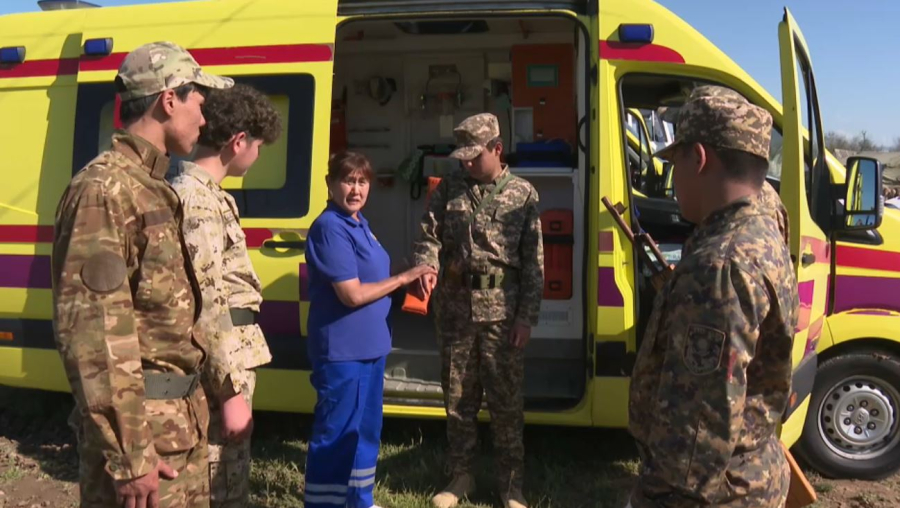 Шымкентте әскери оқу-жаттығу жиыны аяқталды