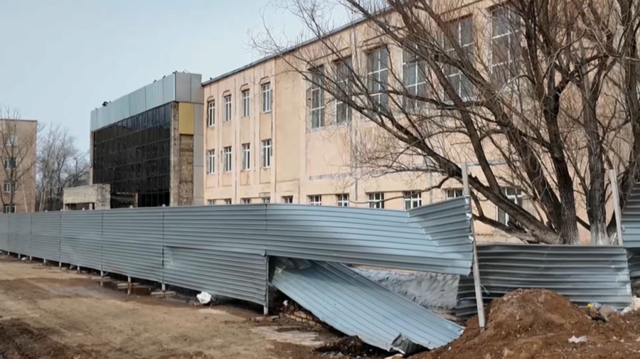 Пустующие здания восстанавливают в Аркалыке