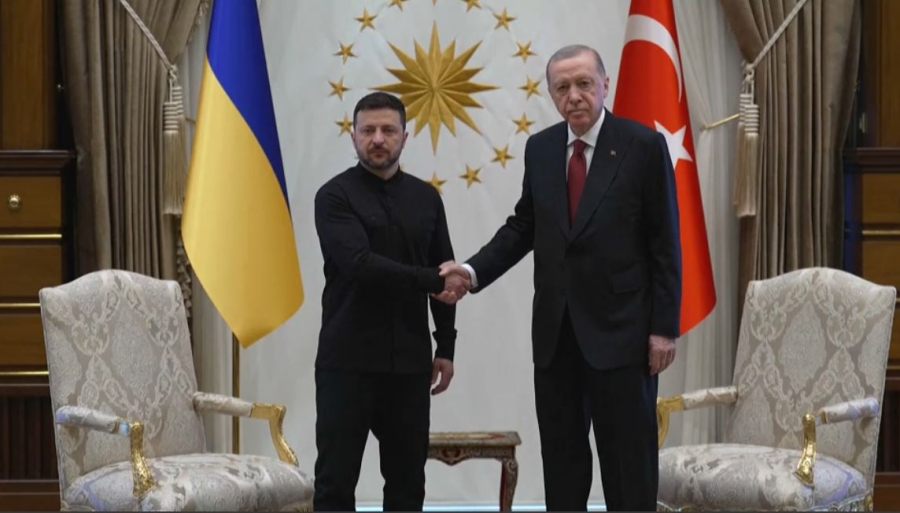 Түркияда Зеленский мен Ердоғанның кездесуі өтіп жатыр