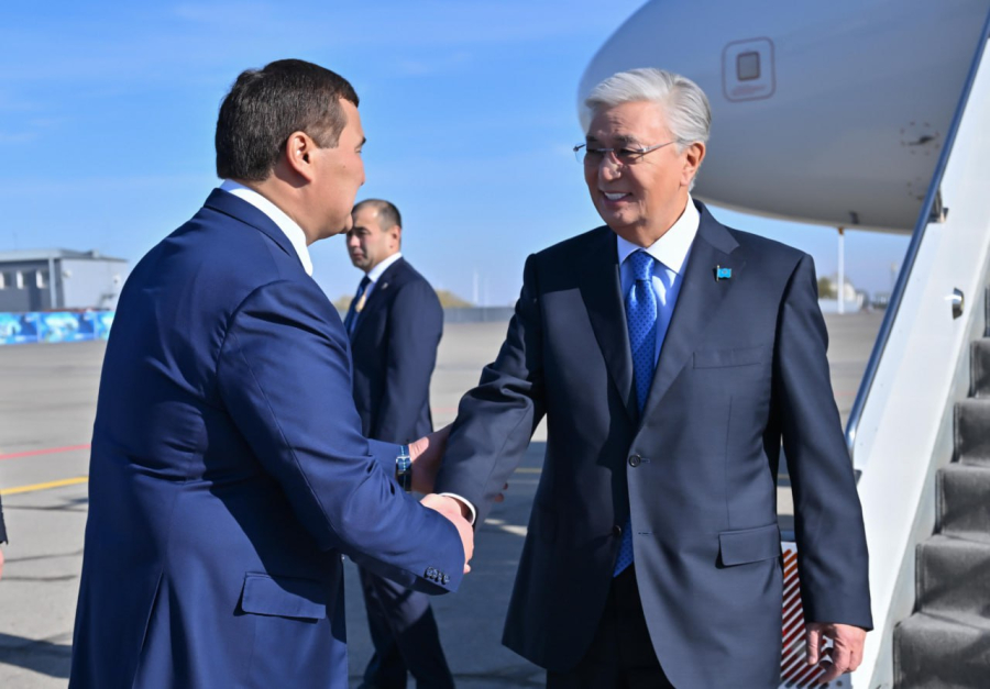 Касым-Жомарт Токаев прибыл с рабочей поездкой в Кызылординскую область