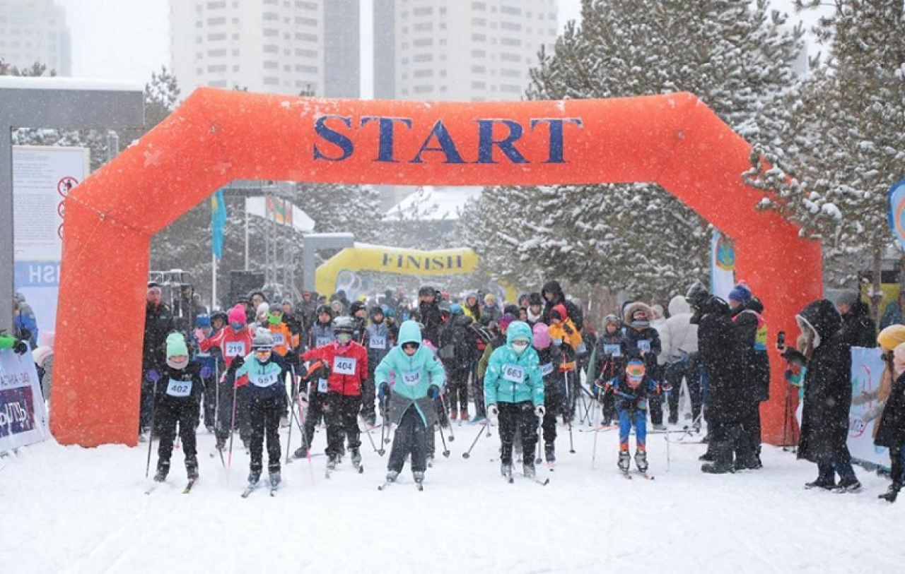 Массовые лыжные соревнования состоятся в Астане