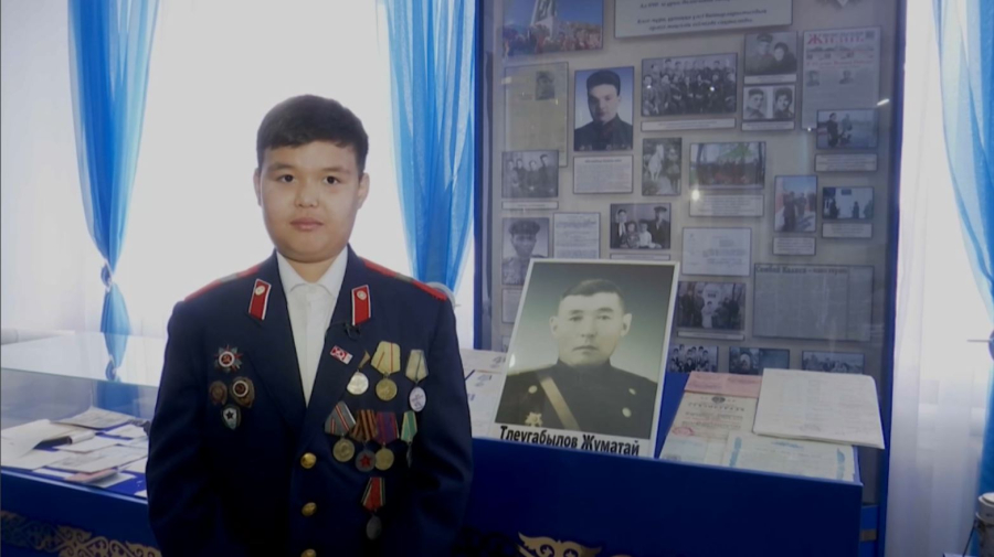 Павлодарлық оқушылар «Атам менің мақтанышым» челленджіне қатысты