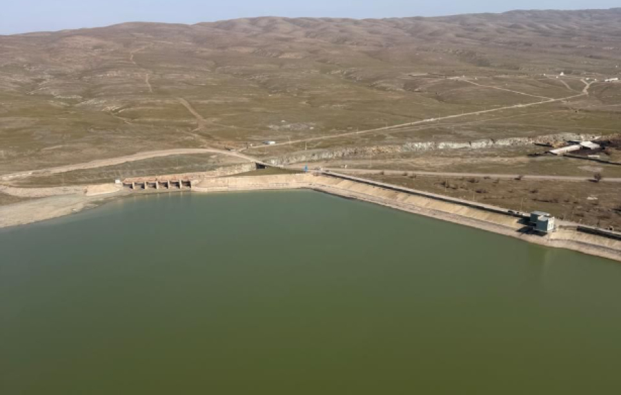 Водохранилище Терис-Ащыбулак обследовали с воздуха в Жамбылской области