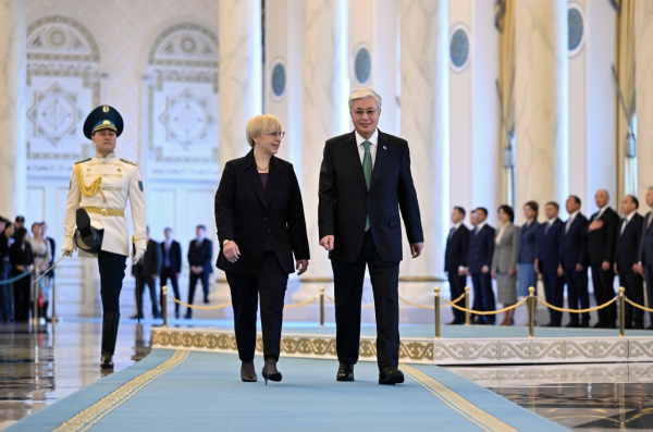 Состоялась торжественная церемония встречи Президента Словении в Акорде