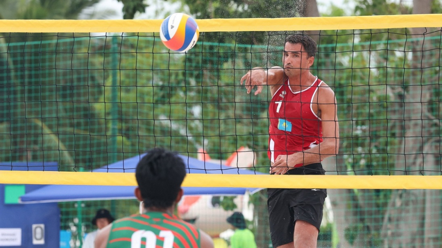 Сборная РК по пляжному волейболу завершила выступление на Азиаде