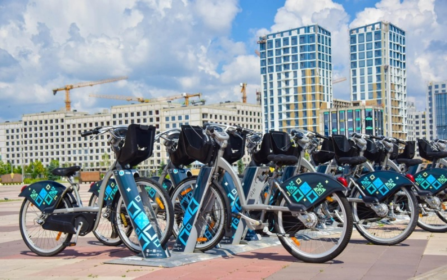 Астанада велосипедтерді жалға беру маусымы 1 қазан түні аяқталады