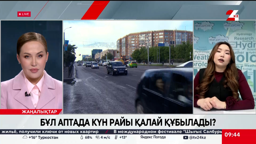 Бұл аптада күн райы қалай құбылады? Аружан Мұратова