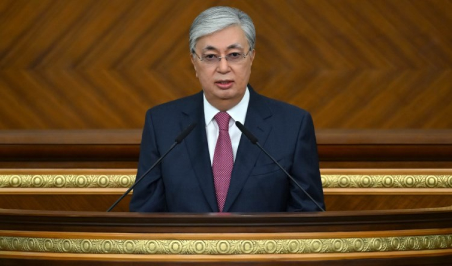 Выступление К. Токаева на открытии первой сессии Парламента VIII созыва